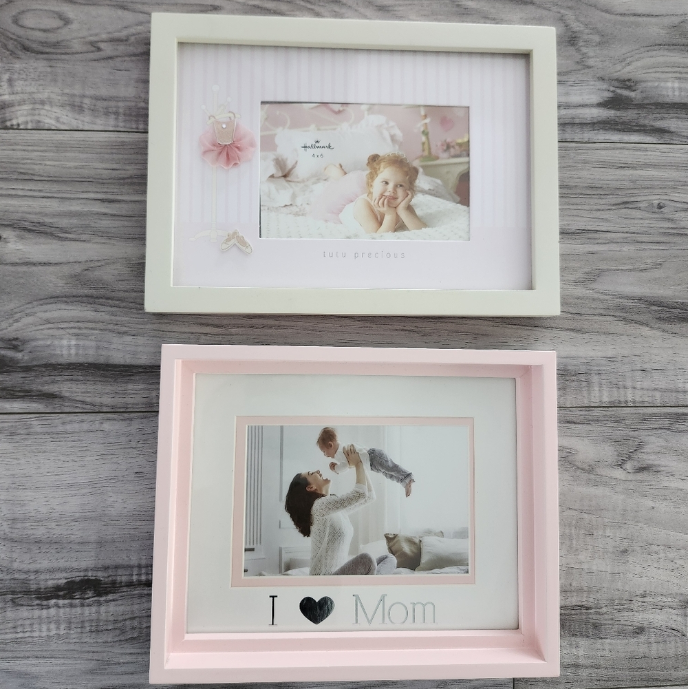 I ❤️ Mom & Hallmark tutu presious Picture Frames